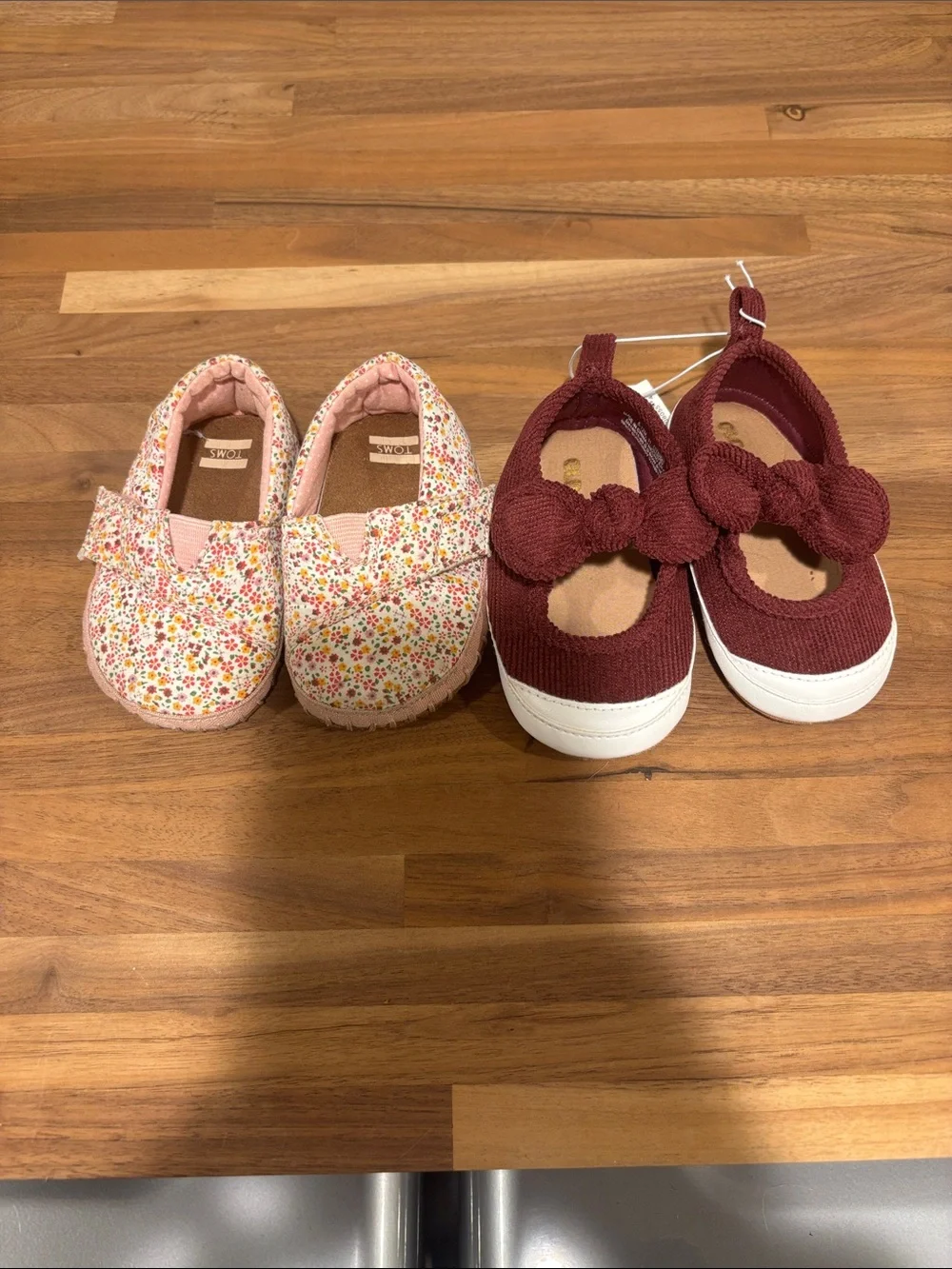 Baby girl shows